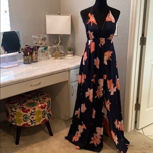 Tropical Floral Dress